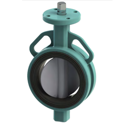 高性能衬胶蝶阀，内衬橡胶蝶阀