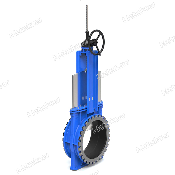 MWL系列双向自密封刀闸阀，进口涡轮刀闸阀