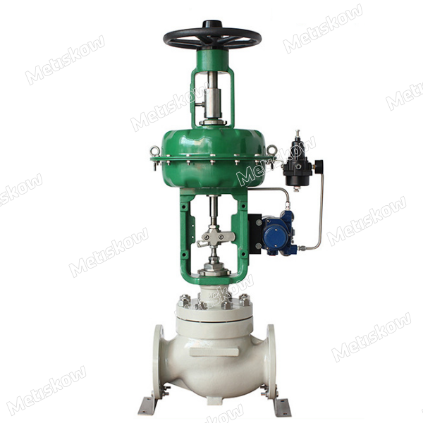 进口气动双座调节阀